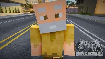 Minecraft Ped Dnmolc1 для GTA San Andreas