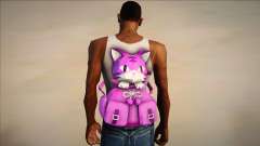 Cat Backpack v3 для GTA San Andreas